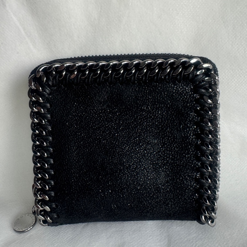 STELLA MC CARTNEY Falabella Zip Compact Wallet